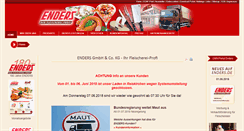 Desktop Screenshot of fleischerei-profi.de